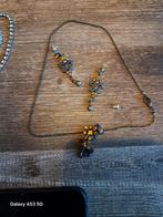 Vintage Kettingen voor Jaren 60 Feest, Overige materialen, Gebruikt, Overige kleuren, Met strass