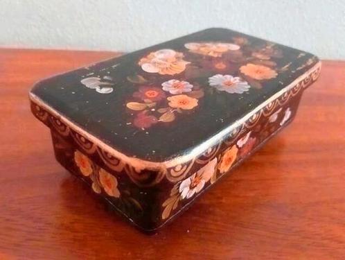 Mooi vintage houten sieradendoos, Antiek en Kunst, Kunst | Designobjecten, Ophalen of Verzenden