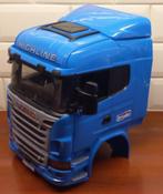 Bruder Scania Highline cabine Blauw, Bruin, Groen tbv Tamiya, Kinderen en Baby's, Speelgoed | Speelgoedvoertuigen, Ophalen of Verzenden