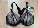 Nieuw Hunkemöller Lucy Hale Kelsey push up bh 80D, Hunkemöller, Ophalen of Verzenden, Zwart, BH