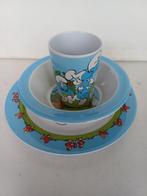 De smurfen ontbijtsetje melamine rood uit 2013 nieuw, Ophalen of Verzenden, Nieuw, Overige Smurfen, Gebruiksvoorwerp