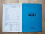 Fiat Prijslijst 1986 – Panda 127 Uno Fiorino Marengo Ducato, Ophalen, Zo goed als nieuw, Overige merken, Fiat