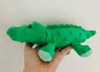 Groene Krokodil Knuffel, Kinderen en Baby's, Speelgoed | Knuffels en Pluche, Ophalen of Verzenden, Zo goed als nieuw, Overige typen