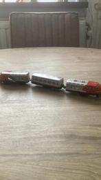 Opwindend bare blikken trein met doos, Antiek en Kunst, Ophalen of Verzenden