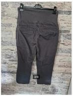 Donkergrijze driekwart zwangerschapsbroek Maat L hh, Kleding | Dames, Positiekleding, H&M, H&M, Maat 42/44 (L), Onbekend