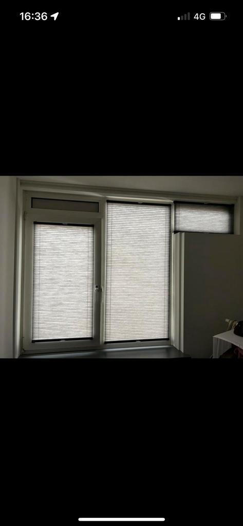 Veneta plissés top down bottom up, Huis en Inrichting, Stoffering | Gordijnen en Lamellen, Zo goed als nieuw, Ophalen