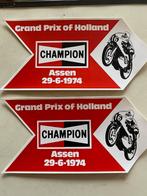 Stickers TT Assen 1974., Ophalen of Verzenden, Nieuw, Auto of Motor