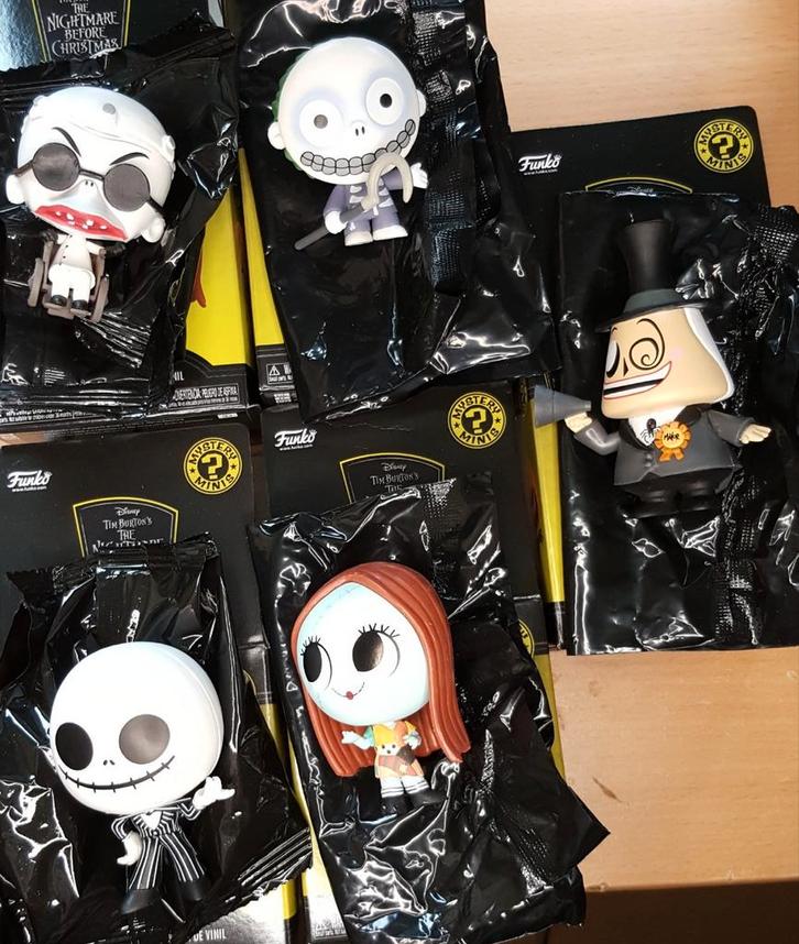 Funko mystery mini The nightmare before christmas, Verzamelen, Poppetjes en Figuurtjes, Nieuw, Ophalen of Verzenden