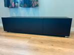TV-Meubel - Mat Zwart - 150 cm, Huis en Inrichting, Kasten | Televisiemeubels, Ophalen, 100 tot 150 cm, Zo goed als nieuw, Minder dan 100 cm