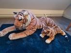 Grote en kleine tijger knuffels, Ophalen