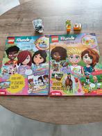 Lego tijdschrift en lego setje, Kinderen en Baby's, Speelgoed | Duplo en Lego, Ophalen of Verzenden, Zo goed als nieuw, Complete set