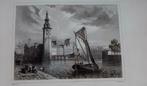 23 / Amsterdam  staalgravure vrij zeldzaam 18e Eeuw, Ophalen of Verzenden