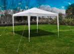 Tuinprieel met piramidedak 3x3 m, Opvouwbaar, Partytent, Minder dan 4 meter, Zo goed als nieuw