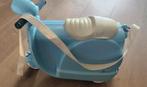 Kinderkoffer / Ride-on Koffer - Blauw, Ophalen, Gebruikt