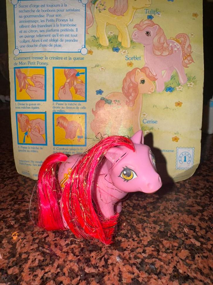 My Little Pony g1 Ruby Van Jewellery Pony, Kinderen en Baby's, Speelgoed | Poppen, Gebruikt, Babypop, Ophalen of Verzenden