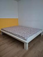 Gratis ophalen compleet bed, Huis en Inrichting, Ophalen, Wit, Tweepersoons, 140 cm