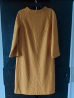 Mosterd kleur jurk maat 38, Ophalen of Verzenden, Zo goed als nieuw, Maat 38/40 (M), Onder de knie