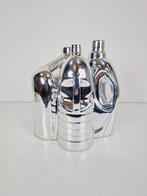 Pols Potten Keramiek vaas schoonmaakmiddelen zilver design, Ophalen of Verzenden