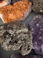 Collectie van 12 mineralen en stenen, Verzamelen, Ophalen, Mineraal