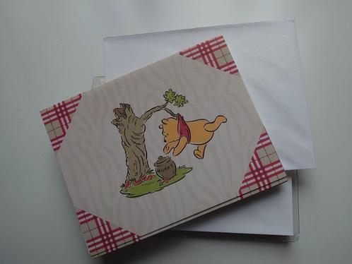 briefpapier kaarten Winnie the Pooh, Hobby en Vrije tijd, Kaarten | Zelfgemaakt, Nieuw, Overige thema's, Ophalen of Verzenden