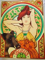 vintage Italy Art deco puzzel Zodiac Taurus design 1500 stuk, Ophalen of Verzenden