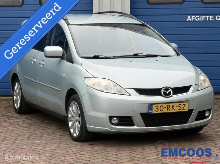 Mazda 5 1.8 Executive * Airco * Elekt. Ramen * 7 Persoons *, Auto's, Mazda, Bedrijf, Te koop, ABS, Airbags, Airconditioning, Alarm