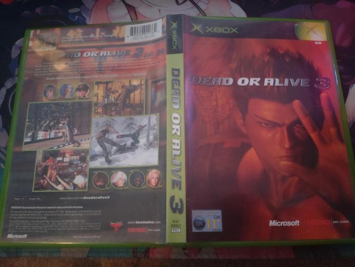 Dead or Alive 3 - Xbox Klassieker, Spelcomputers en Games, Games | Xbox Original, Gebruikt, Vechten, 2 spelers, Vanaf 16 jaar