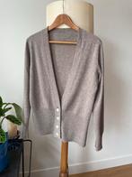 Cashmere vestje maat 44 met parelmoer knoopjes, Beige, Maat 42/44 (L), Ophalen of Verzenden, Onbekend