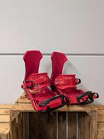 Nitro team snowboard binding maat M rood, Sport en Fitness, Snowboarden, Ophalen of Verzenden, Zo goed als nieuw, Bindingen