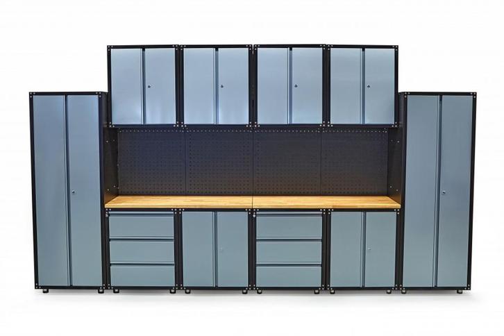 HBM werkplaatssysteem | Kasten | Werkbank | INRICHTING, Auto diversen, Autogereedschap, Nieuw, Ophalen of Verzenden
