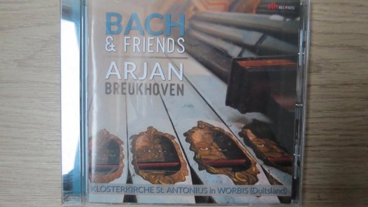 Cd orgel: Bach & Friends, Arjan Breukhoven, Worbis Duitsland, Cd's en Dvd's, Cd's | Religie en Gospel, Zo goed als nieuw, Gospel