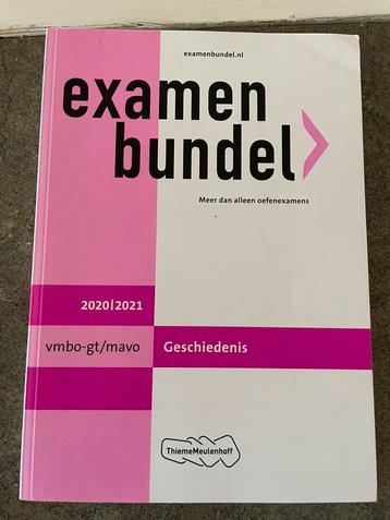 vmbo-gt/mavo Geschiedenis 2020/2021 beschikbaar voor biedingen