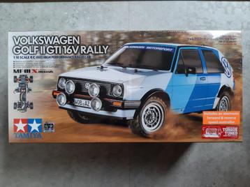 Tamiya 58714 RC VW Golf Mk2 Gti 16V Rally MF-01X Nieuw beschikbaar voor biedingen