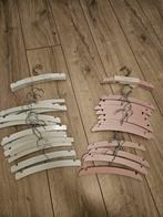 Baby kledinghangers wit en roze 35 stuks, Ophalen, Zo goed als nieuw, Meisje