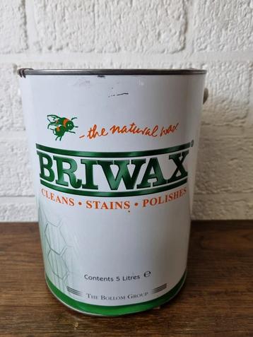 Blik Briwax 5 kg P7 Medium brown beschikbaar voor biedingen