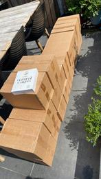 Partij vegan theelichtjes c-lights 170 doosjes 40 stuks, Ophalen, Overige materialen, Wit, Nieuw