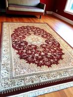 Perzisch tapijt - Oosters vloerkleed klassiek bloemen -, 200 cm of meer, Crème, Ophalen of Verzenden, Zo goed als nieuw
