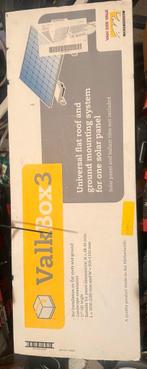 Zonnepaneel Montage Set Plat Dak - ValkBox3 (2 stuks) nieuw, 100 tot 250 mm, Overige typen, Nieuw, Ophalen of Verzenden