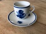 Originele Douwe Egberts kopjes en schotel vintage Mosa, Ophalen of Verzenden, Zo goed als nieuw, Porselein, Kop en/of schotel