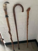 3 fraaie wandelstokken, Diversen, Wandelstokken, Ophalen, Zo goed als nieuw