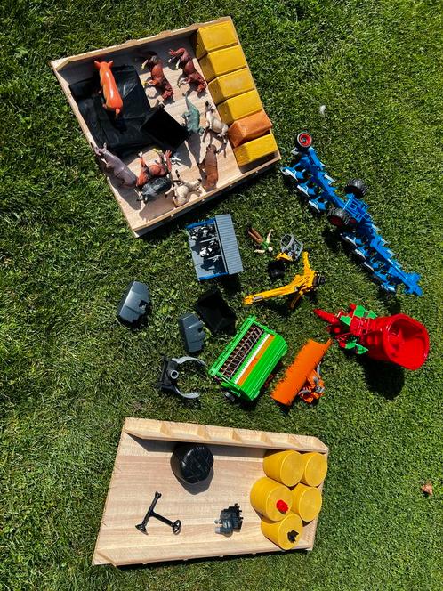 Bruder Speelgoed Mix, Kinderen en Baby's, Speelgoed | Educatief en Creatief, Zo goed als nieuw, Bouwen, Ophalen of Verzenden
