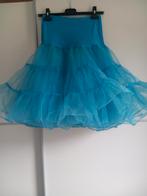 Blauwe Tule Petticoat  Vintage Stijl een maat, Kleding | Dames, Maat 38/40 (M), Blauw, Ophalen of Verzenden, Zo goed als nieuw