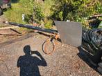 Basket aan paal aluminium., Sport en Fitness, Basketbal, Ophalen, Gebruikt, Ring, Bord of Paal