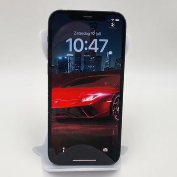 Apple iPhone 12 64GB 78% Zwart Met Garantie beschikbaar voor biedingen