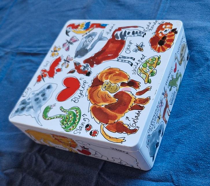 Blond Amsterdam Blijdorp Koektrommel, Huis en Inrichting, Woonaccessoires | Kisten, Gebruikt, Minder dan 50 cm, Minder dan 50 cm