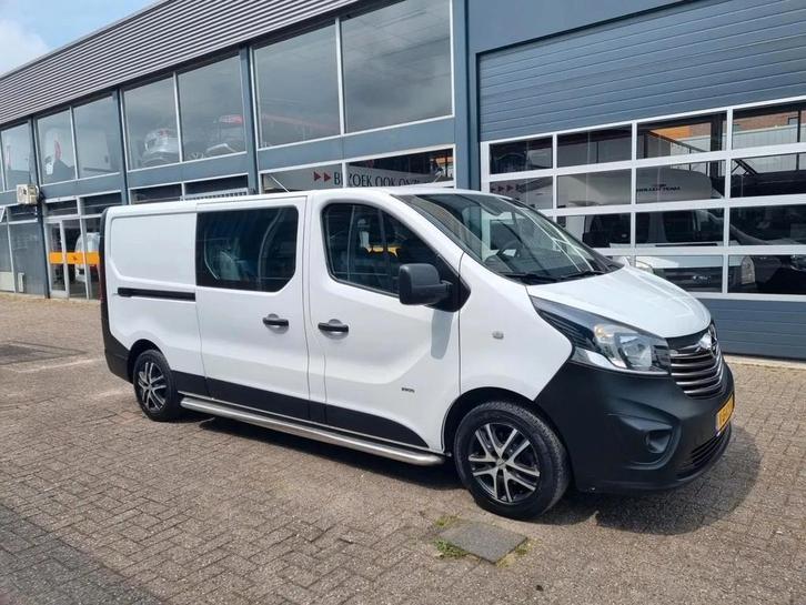 Opel VIVARO-B L2 Dubbele Cabine 6 Zits 1.6 CDTI 95 PK Euro 6, Auto's, Bestelauto's, Bedrijf, Te koop, ABS, Airconditioning, Centrale vergrendeling
