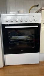 AEG CKB64101BW Elektrisch fornuis met gaskookplaat, Witgoed en Apparatuur, Fornuizen, Ophalen, 60 cm of meer, 4 kookzones, Zo goed als nieuw