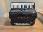 ACCORDEON Sabbatini profesionale V Cassotto, Muziek en Instrumenten, Accordeons, Ophalen of Verzenden, Zo goed als nieuw, 120-bas