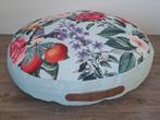 Nieuw Zitkussen met print rond bloemen blauw baby 60x10, Huis en Inrichting, Ophalen, Nieuw, Blauw, Rond