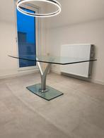 Rolf Benz Design Glazen Eettafel 1210, Huis en Inrichting, Tafels | Eettafels, Ophalen, Vijf personen of meer, Rechthoekig, Glas